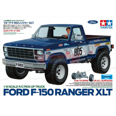 Tamiya 58759 1/10 RC Ford F-150 Ranger XLT 